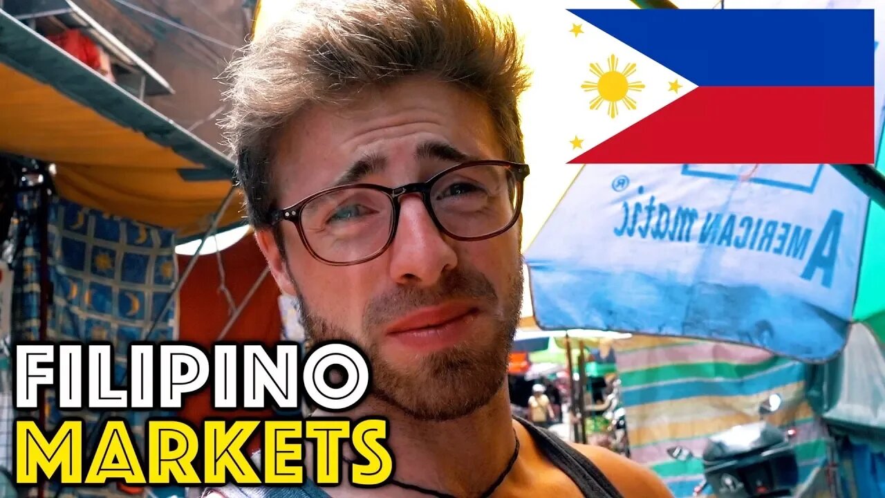 What are Filipino Markets REALLY Like? Trying LOCAL FOOD and Getting a HAIRCUT in the Philippines