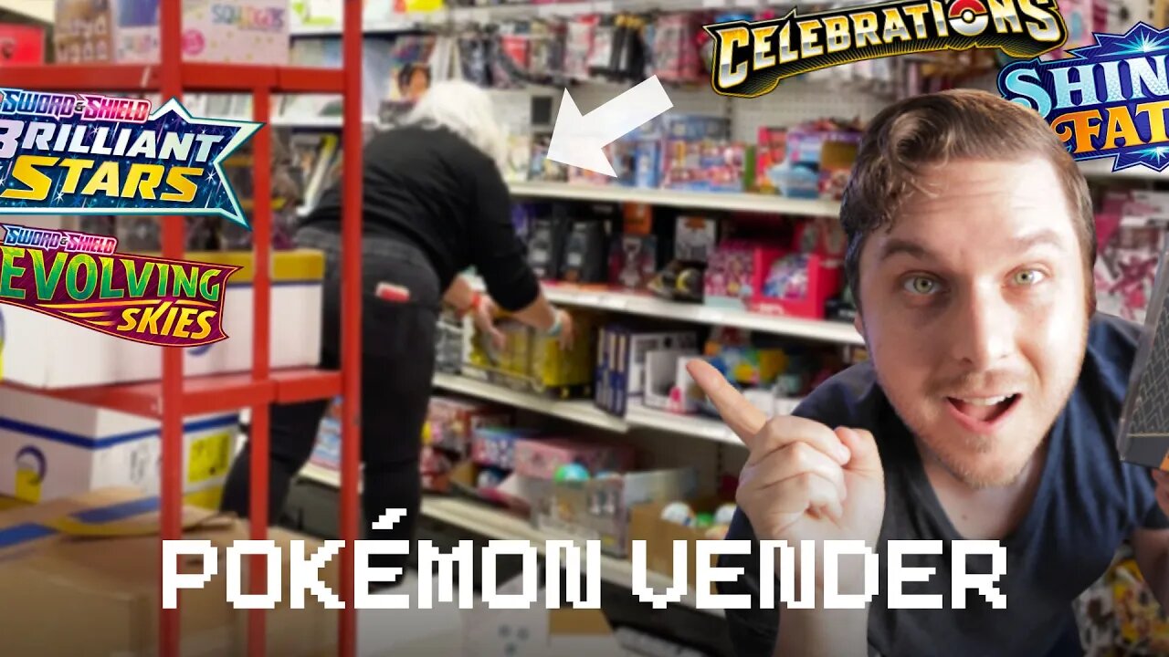 We caught the POKEMON VENDOR stocking at Target! (Pokémon Card Hunting)