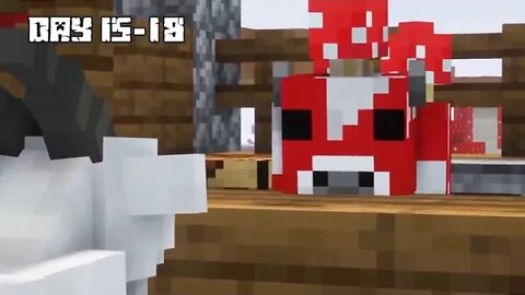 15 # I Survived 100 DAYS as a MOOSHROOM in HARDCORE Minecraft!