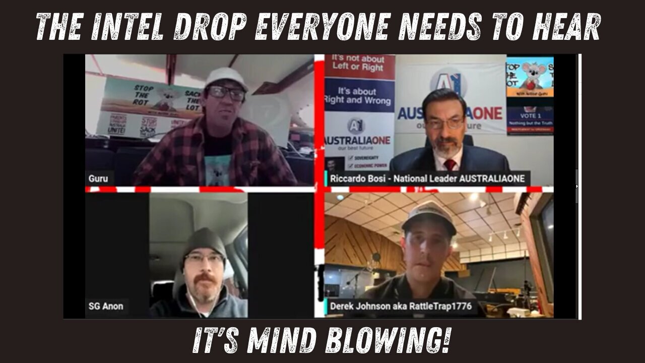 Derek Johnson, SG Anon & Riccardo Bosi: The Intel Drop Everyone Needs to Hear - Nov 2024.