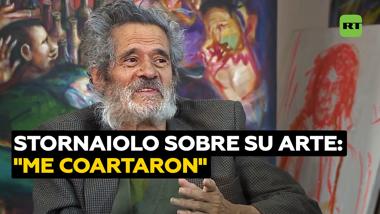 Luigi Stornaiolo y la lucha contra su discapacidad para seguir creando arte