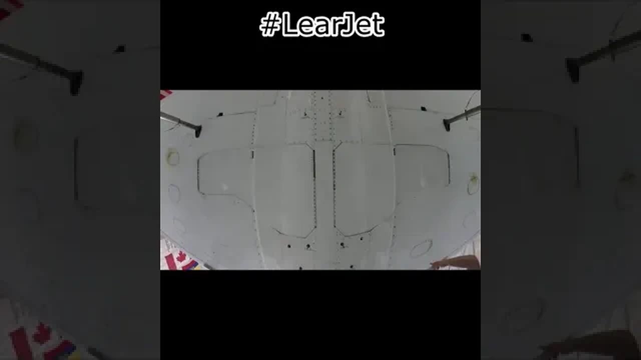 Watch #LearJet Hangar Gear Swing Test #Aviation #Fly #AeroArduino