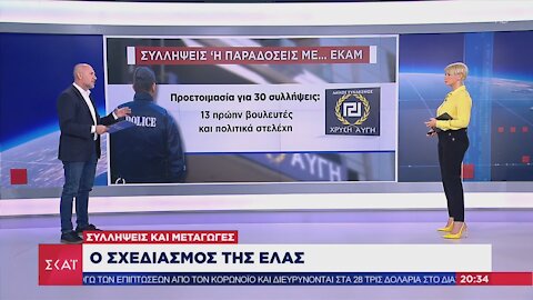 ΣΚΑΪ - ΣΥΛΛΗΨΕΙΣ - ΔΙΚΗ ΧΡΥΣΗ ΑΥΓΗ