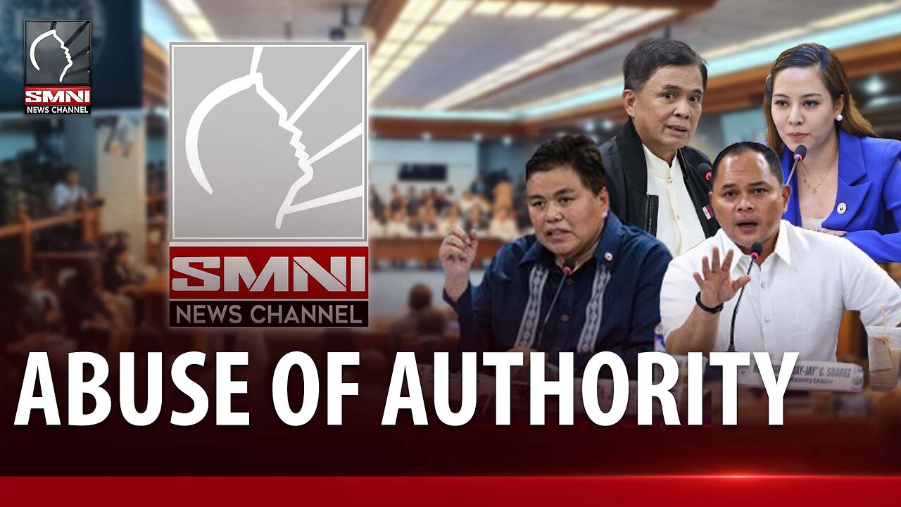 Abuse of Authority ng ilang kongresista sa SMNI franchise hearing, inireklamo