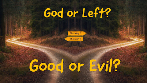 God's side vs the Left's side
