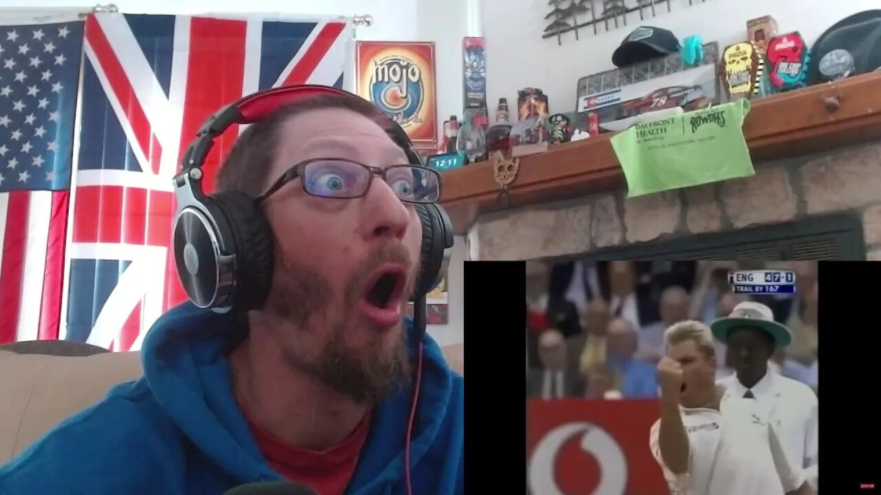 Baseball Fan Reacts to 5 Magical Wickets of Shane Warne