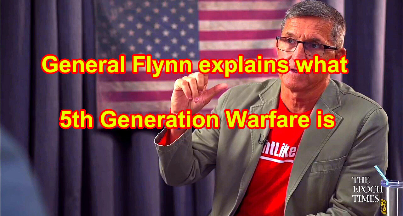 General Flynn explains what 5th Generation Warfare is