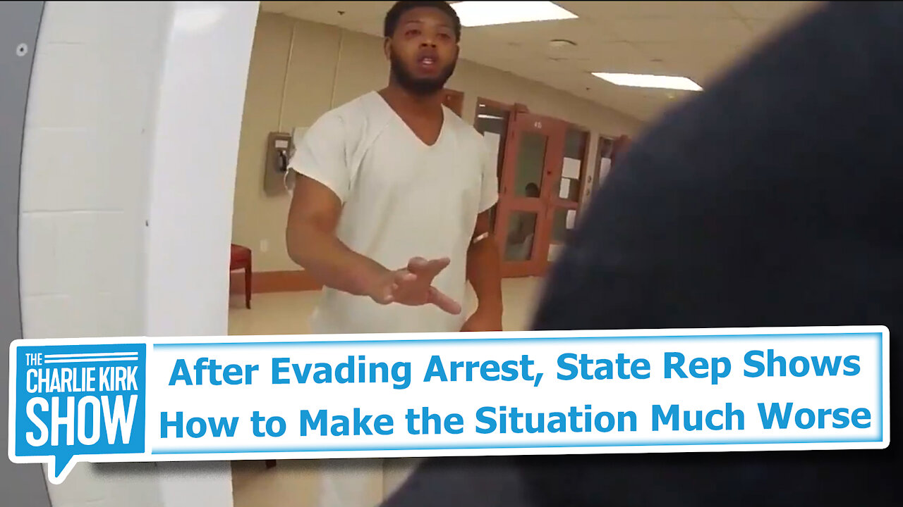 After Evading Arrest, State Rep Shows How to Make the Situation Much Worse