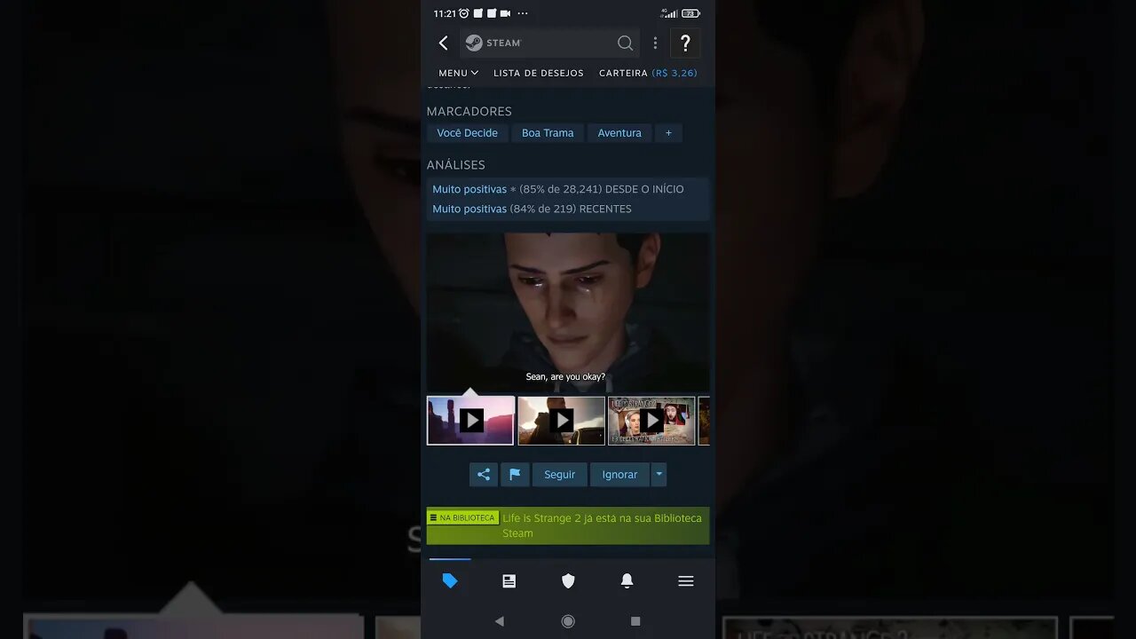 Grátis - Life is Strange 2 Episódio 1