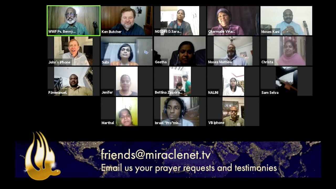 Tamil/English - MiracleNet Today with Dr Michael Hughes