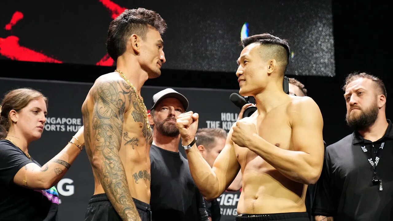 UFC Singapore: Weigh-In Faceoffs