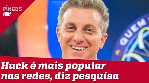 Huck supera Bolsonaro em popularidade nas redes, diz pesquisa