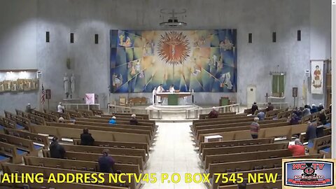 NCTV45 CATHOLIC MASS HOLY SPIRIT PARISH (ST VITUS) 9:00 AM TUESDAY JAN 17 2023