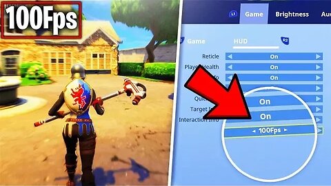 How To Make Fortnite Battle Royale 60fps on PS4 & XBOX ONE!