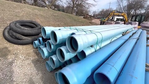 Water Pipes, Geo Mat & Compacted Aggregate, (Overview of Current Situation.) Road Construction.