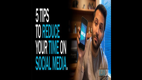 5 Tips to Reduce Time on Social Media | Ep. 24