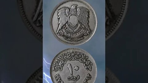 Egypt 10 Piastres 1972.#shorts #coinnotesz #viral