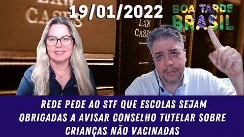 REDE pede ao STF que escolas sejam OBRIGADAS a avisar conselho tutelar sobre crianças não VAC