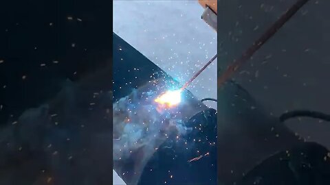 PIPELINE WELDING WITH 7010!!! - #shorts - AMAZING!