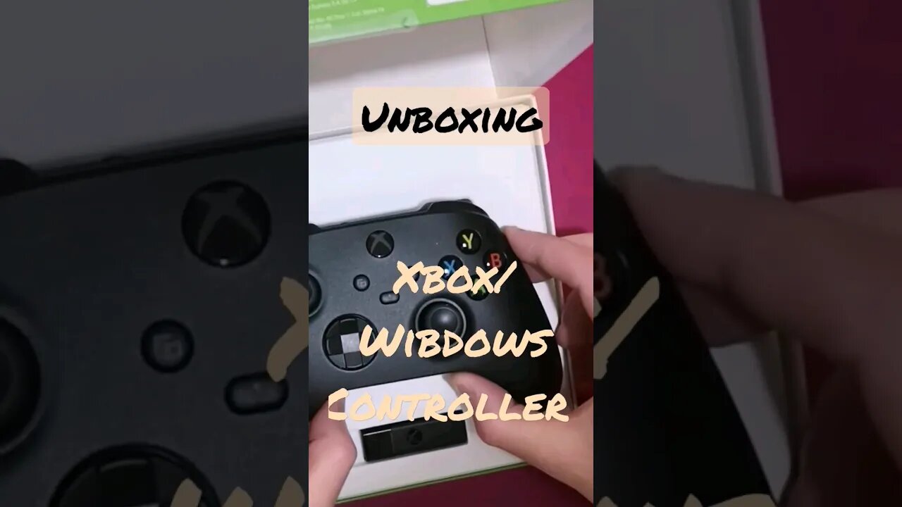 Unboxing of Wireless Xbox/Windows 10 Controller #gaming #unboxing #xbox #windows10