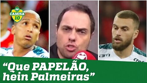 "DÁ RAIVA!" Repórter DETONA "queridinhos" de Felipão após eliminação do Palmeiras!