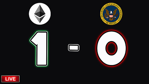 SEC Gives Up Fight Against Ethereum/Crypto