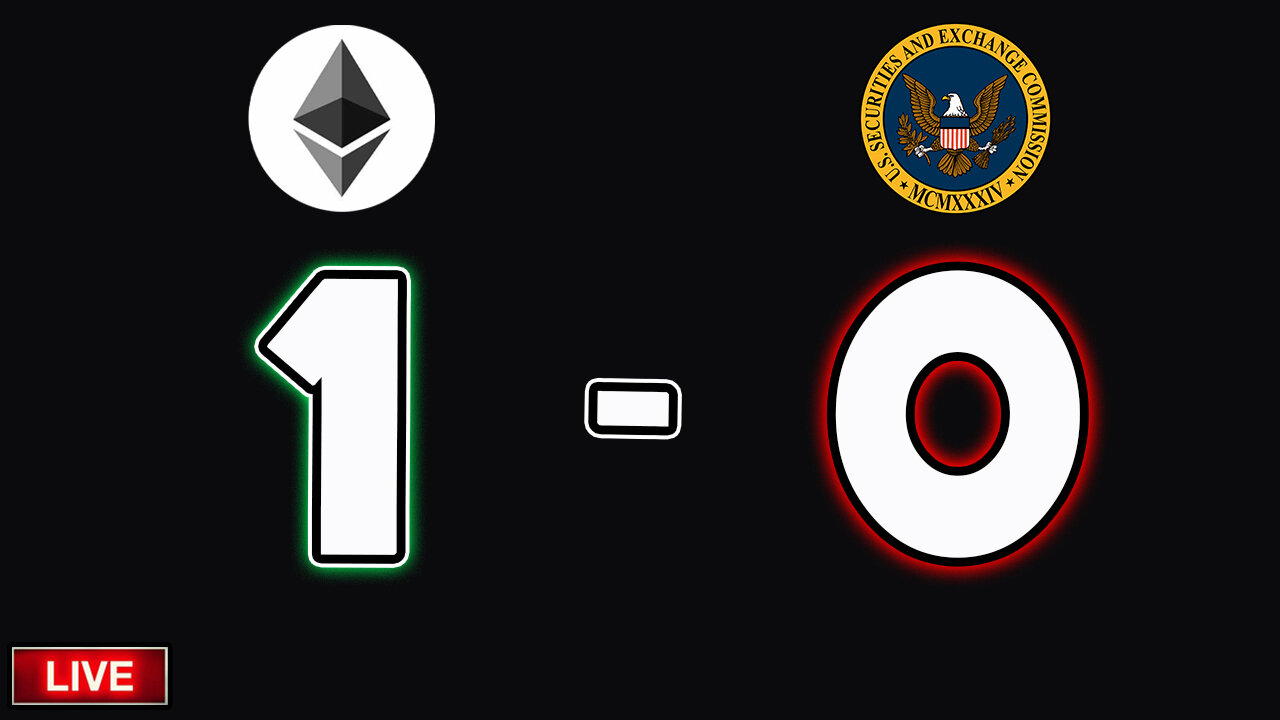 SEC Gives Up Fight Against Ethereum/Crypto