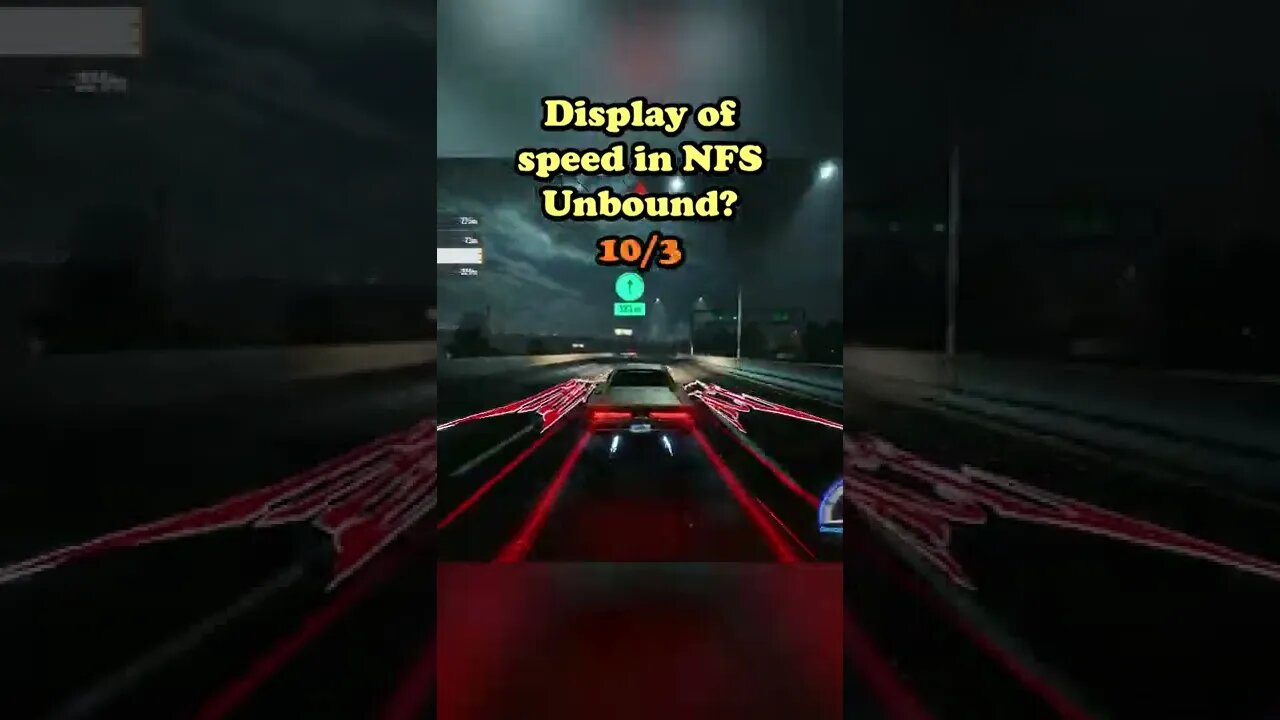 NFS Unbound ACTUALLY FEELS FAST! #shorts