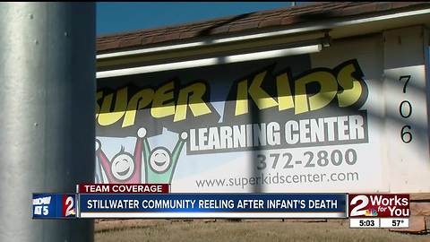 Stillwater community reeling after infant dies