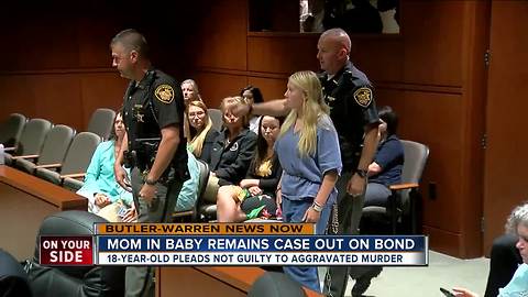 Brooke Skylar Richardson pleads not guilty to aggravated murder in death of her newborn