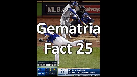 Gematria Fact 25 - 111th World Series