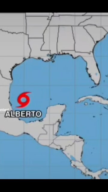 TROPICAL STORM ALBERTO IS HERE NOW!