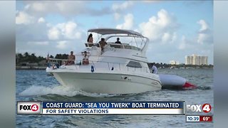 Coast Guard stops illegal charter boat 'Sea You Twerk'