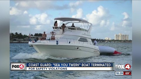 Coast Guard stops illegal charter boat 'Sea You Twerk'