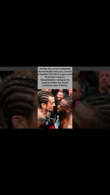 In advance of UFC 292, Aljamain Sterling announces his retirement schedule. #shorts