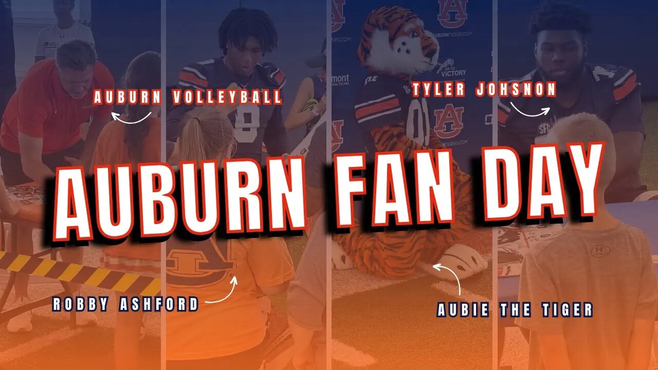 Check Out Auburn Fan Day 2023! | SIGHTS AND SOUNDS