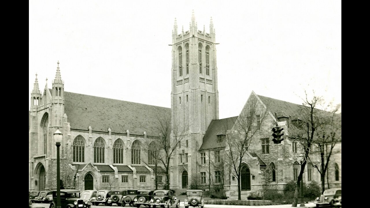 CHURCH BELL TOWER RINGING AT 12 NOON