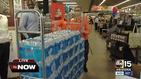 ABC15 teaming up with organizations to collect water for those in need around the Valley