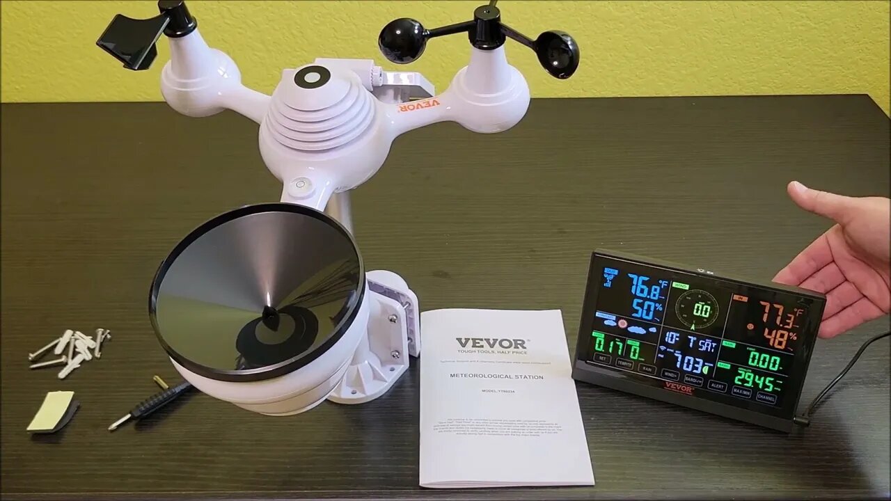 What You Should Know - VEVOR 7-in-1 Wi-Fi Weather Station