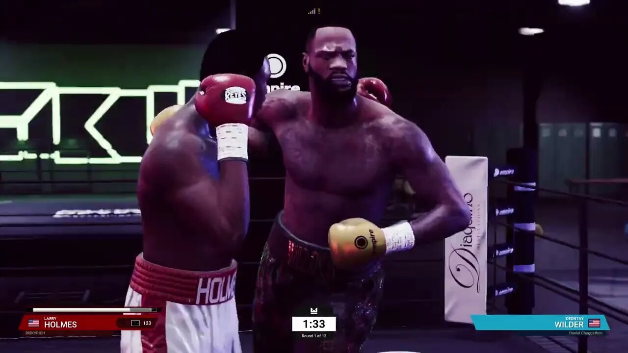 Undisputed Boxing Online Deontay Wilder vs Larry Holmes 2 - Risky Rich vs Daniel Cheggathon