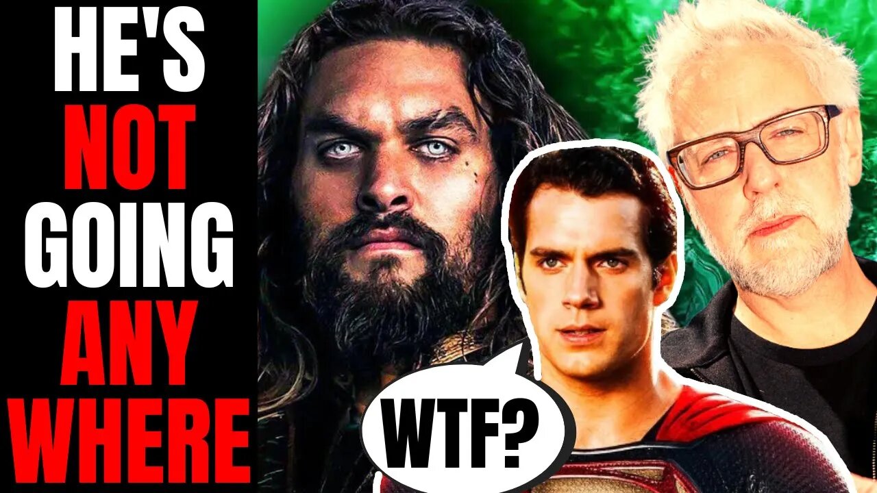 Jason Momoa CONFIRMS He Won't Be Recast As Aquaman | James Gunn Wants HIM But NOT Henry Cavill