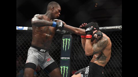 Israel Adesanya Vs Brad Tavares TUF 27 Finale Middleweight Boxing