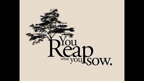 You Reap What You Sow| Cherishing Scripture Podcast ep#81