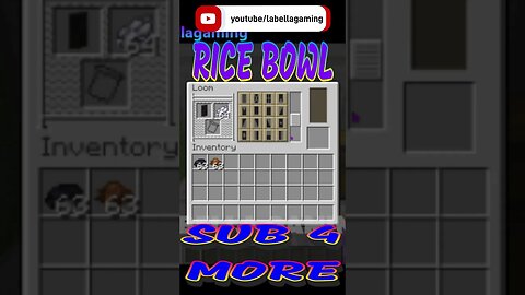 Rice Bowl Banner | Minecraft