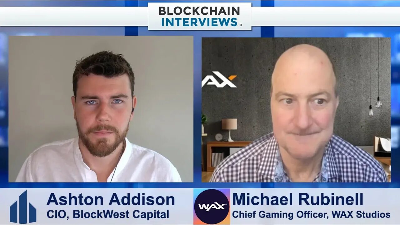 Michael Rubinell, Chief Gaming Officer at Wax Studios - Web3 Gaming & NFT | Blockchain Interviews