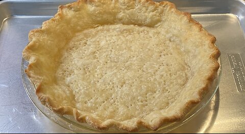 Make & Par-Bake Sara Foster's Flaky Pie Crust | No Soggy Bottom!