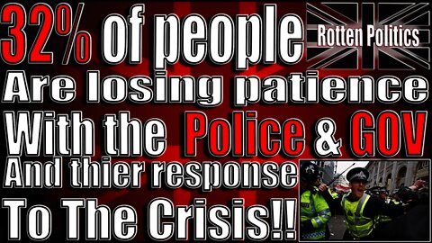 Public opinion changing in regards to lockdown policing!