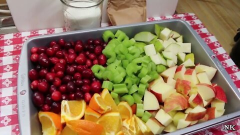 FRESH CRANBERRY RELISH!! A REALLY RETRO HOLIDAY