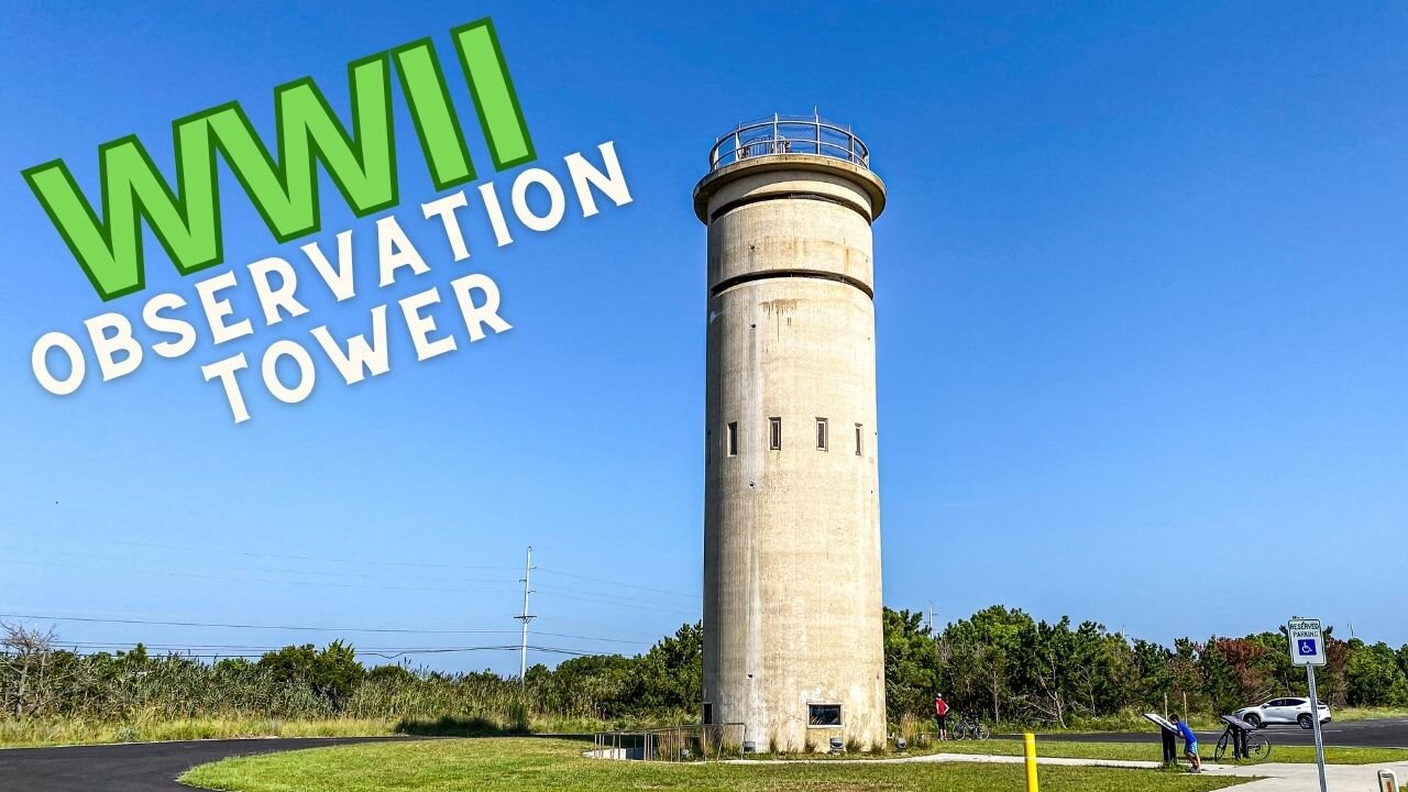 WALK UP A WWII OBSERVATION TOWER (Dewey Beach DE)