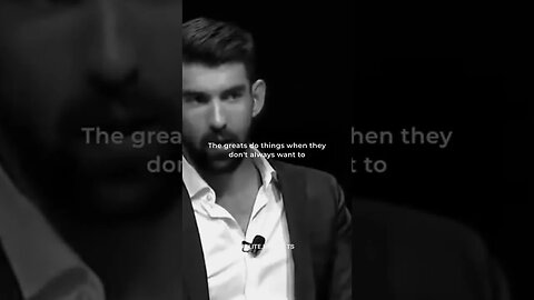 The greats do things when they don't always want to #learn #lead #win #leadership #michaelphelps